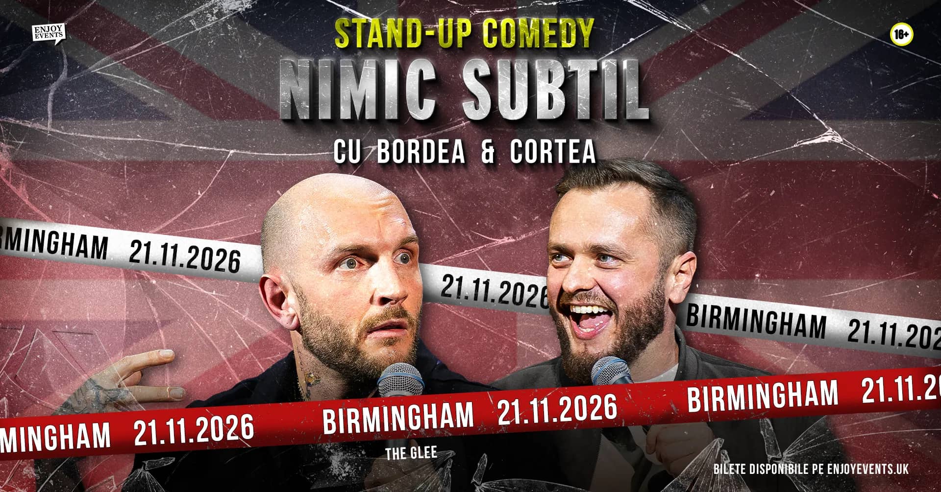 BORDEA & CORTEA | BIRMINGHAM (The Glee) | NIMIC SUBTIL | 21.11.2026
