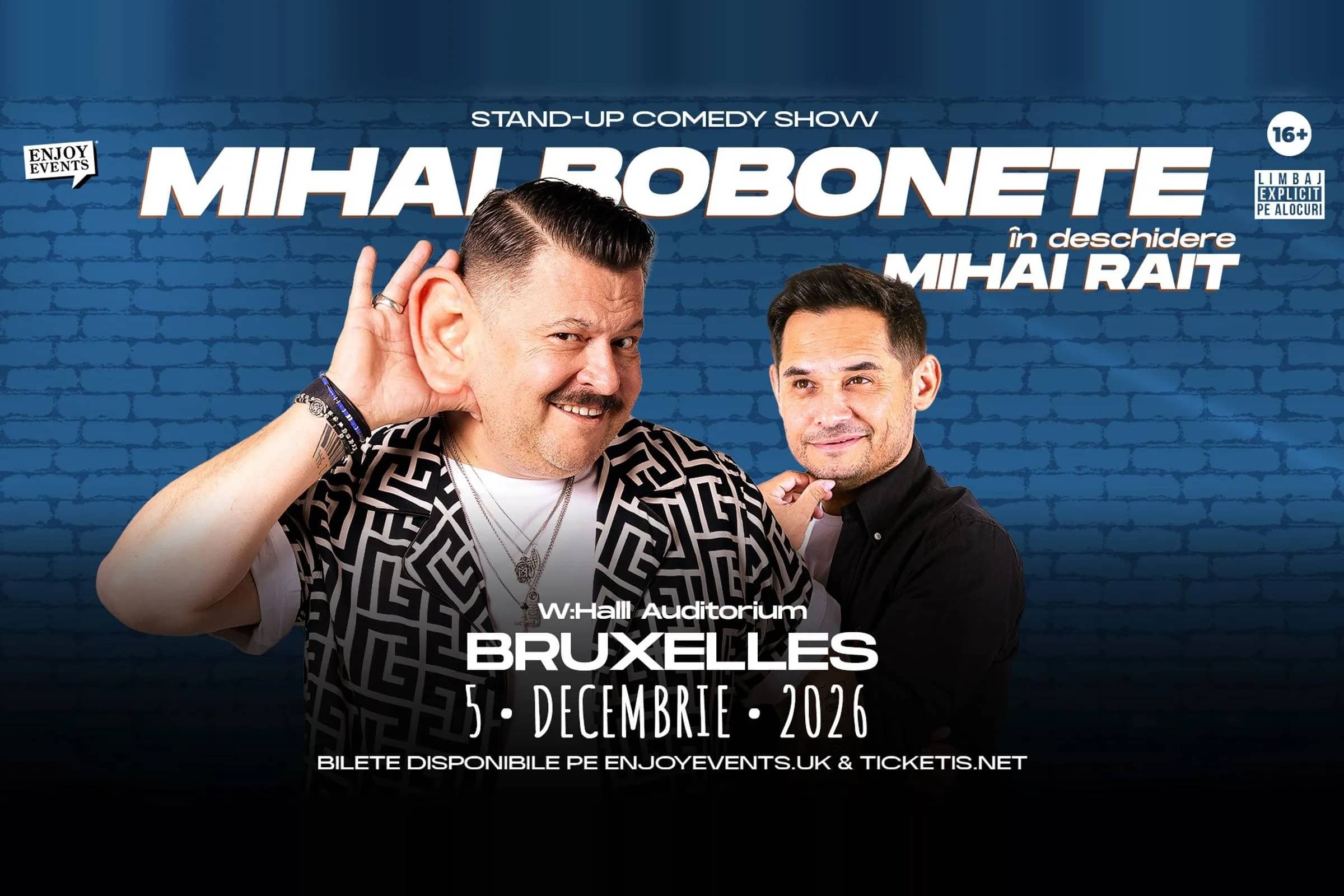 Mihai Bobonete · Stand-Up Comedy · Bruxelles