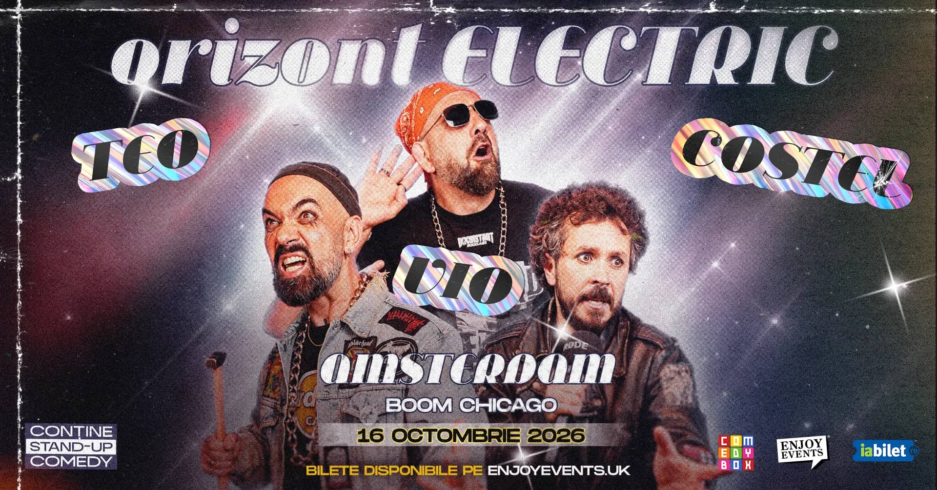 TEO VIO ȘI COSTEL | AMSTERDAM | ORIZONT ELECTRIC | 16.10.2026