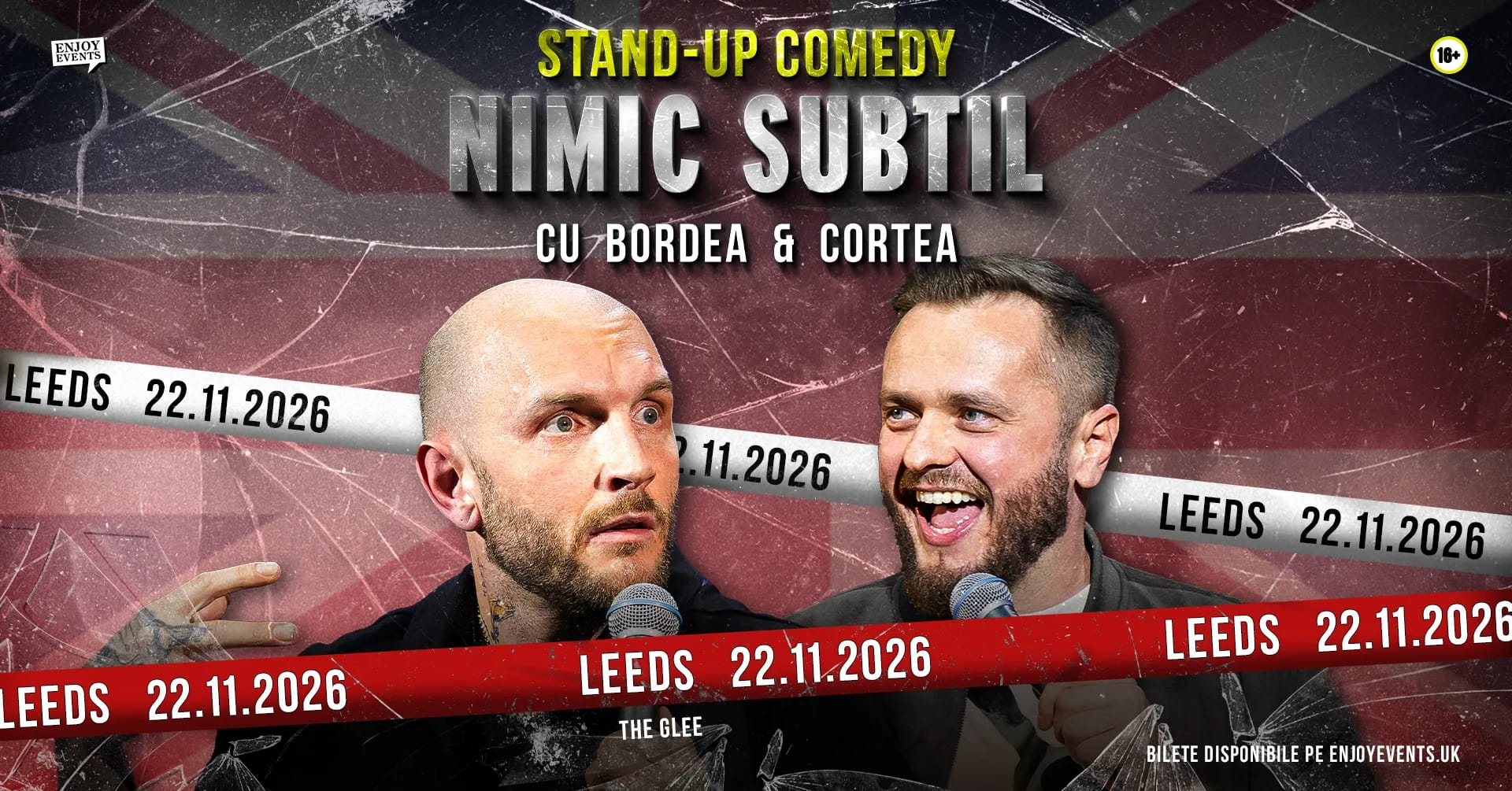 BORDEA & CORTEA | LEEDS (The Glee) | NIMIC SUBTIL | 22.11.2026