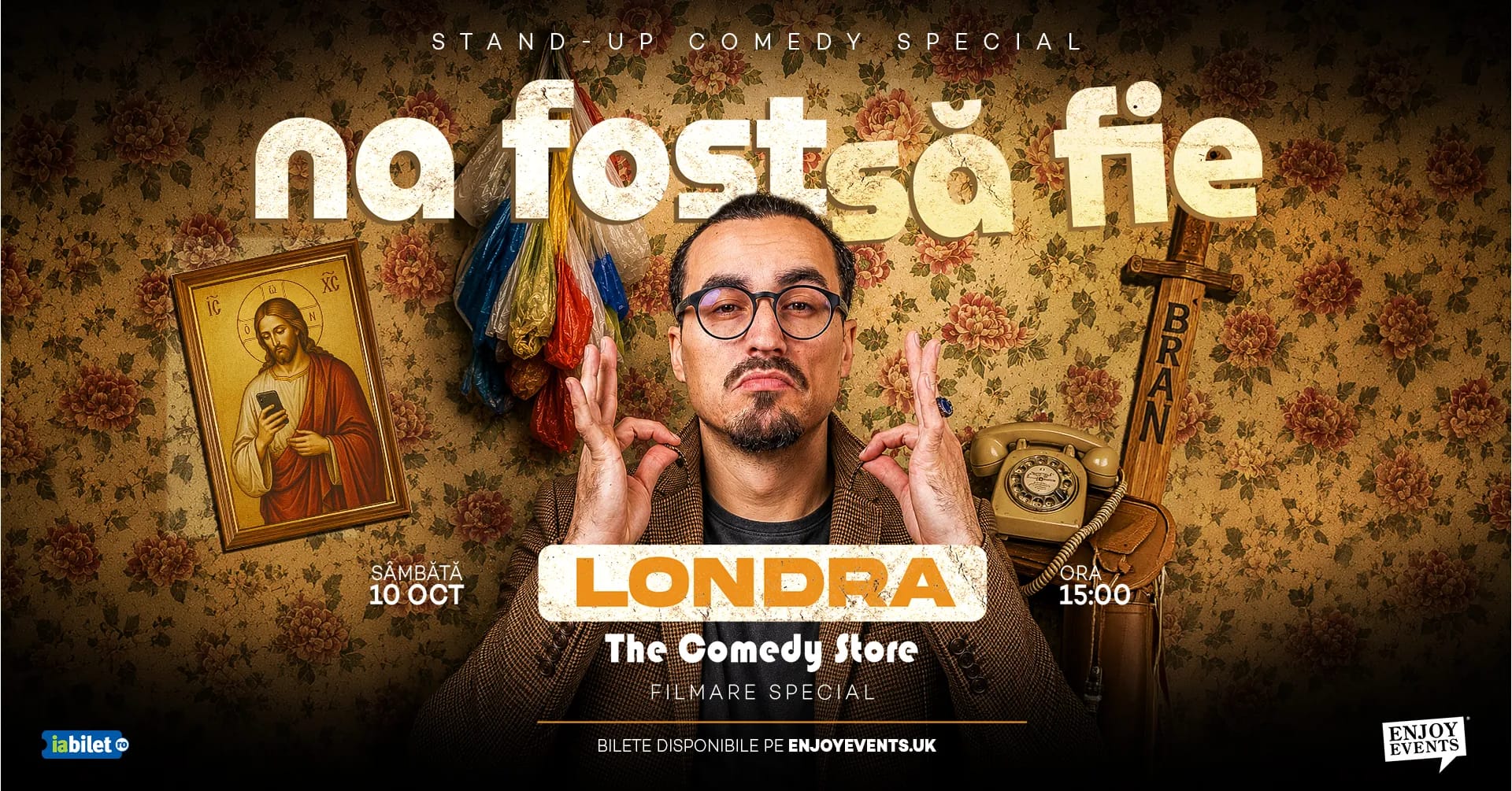MINCU | N-A FOST SĂ FIE | LONDRA | STAND-UP COMEDY | 10.10.2026