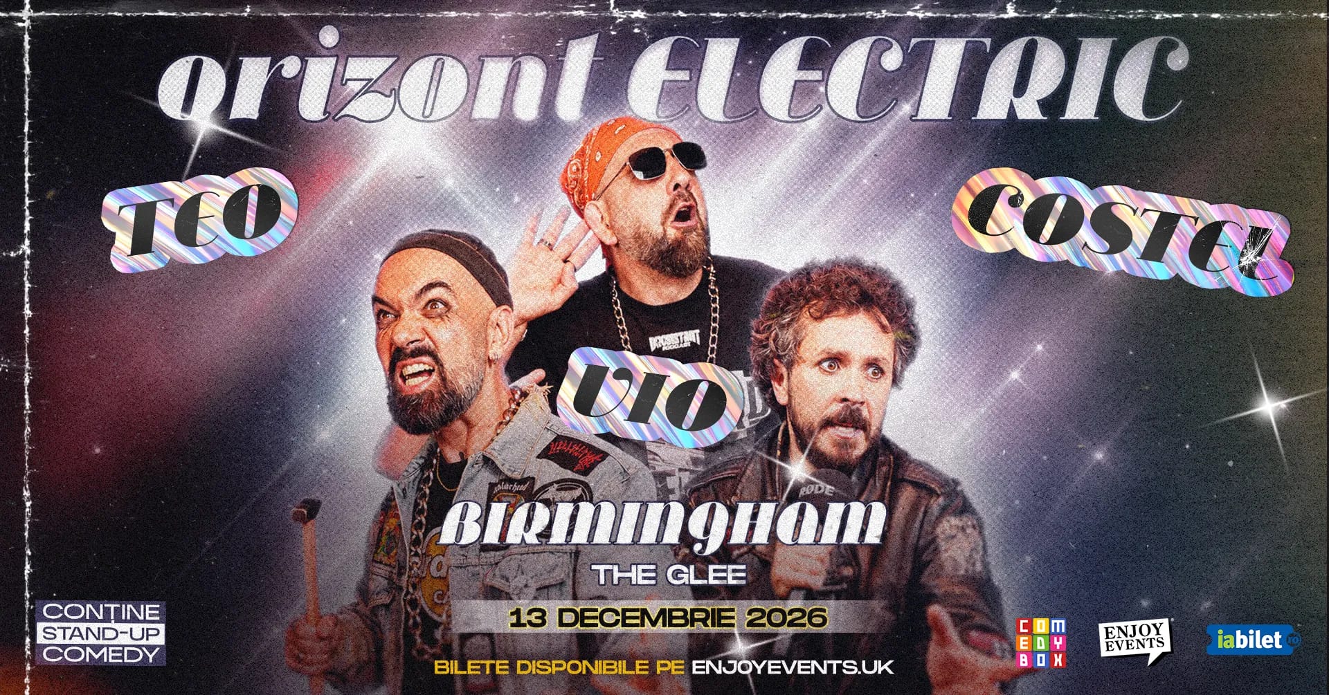TEO, VIO & COSTEL | ORIZONT ELECTRIC | BIRMINGHAM | 13.12.2026